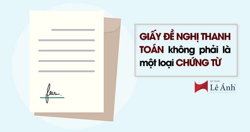 giấy đề nghị thanh toán là gì