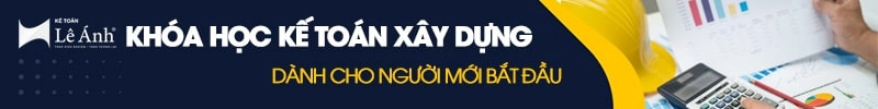 Khóa học kế toán xây dựng