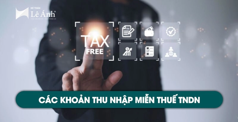 Thu nhập miễn thuế TNDN
