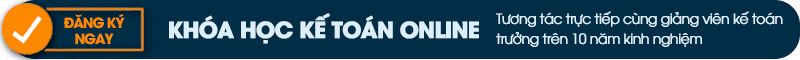 khóa học kế toán online