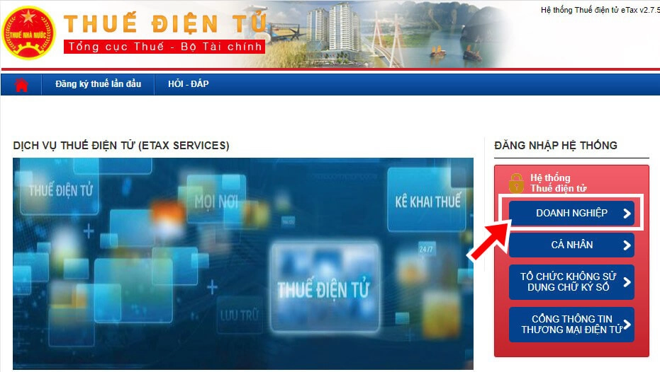 Cách Nộp báo cáo tài chính qua mạng