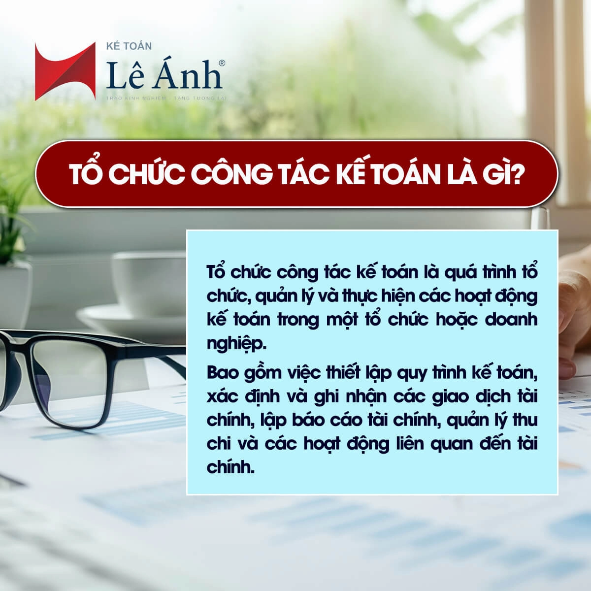 Tổ chức công tác kế toán là gì