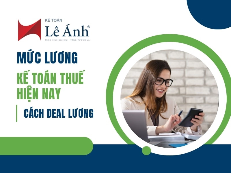 mức lương kế toán thuế hiện nay