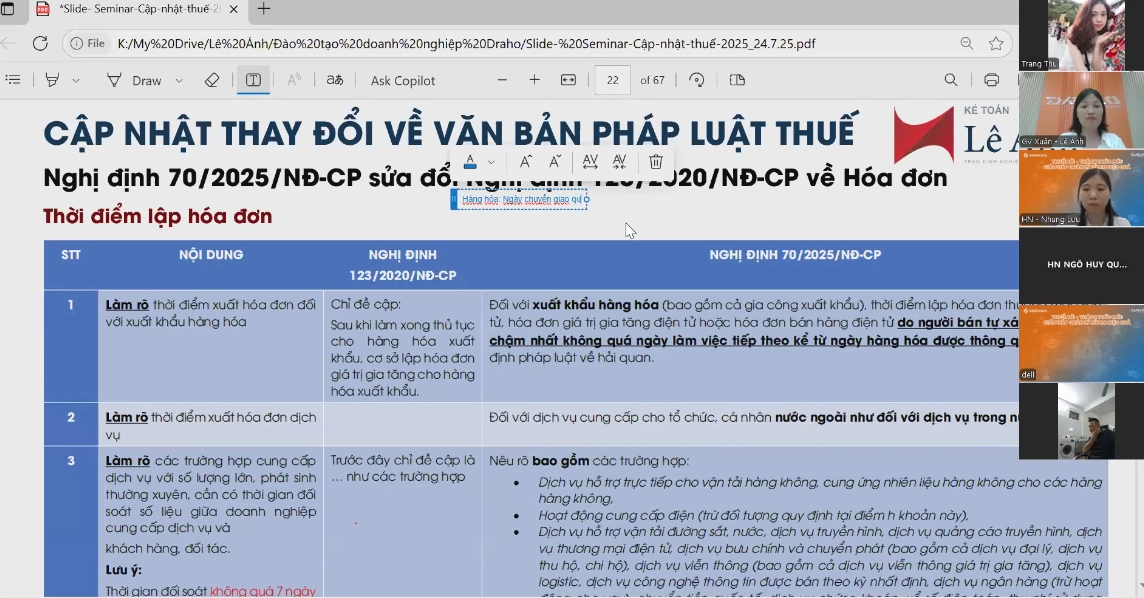 Quy định về hóa đơn điện tử, máy tính tiền