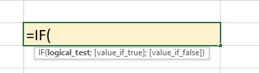 Công thức hàm IF trong Excel