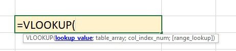 Công thức hàm Vlookup trong Excel