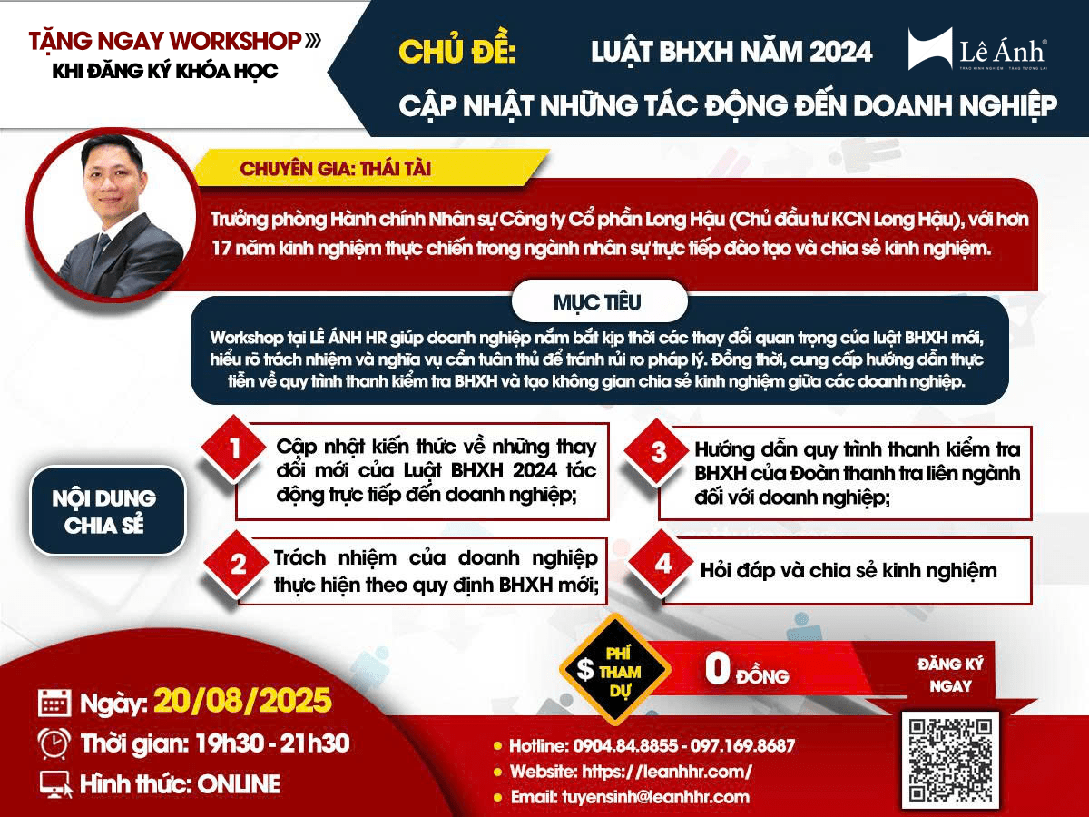Workshop về luật BHXH 2024