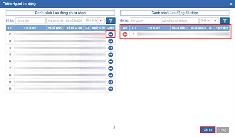 Quy trình báo tăng giảm BHXH