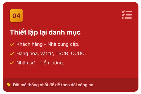 Check list công việc kế toán