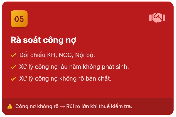 Check list công việc kế toán đầu năm 2026
