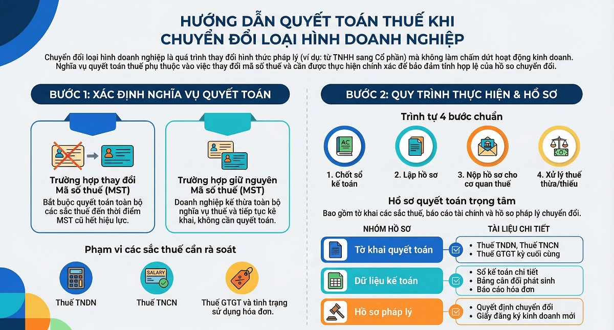 Chuyển đổi loại hình doanh nghiệp