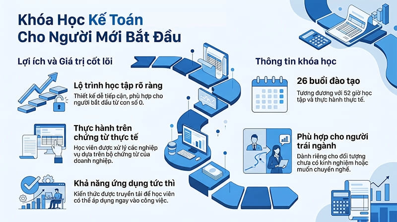 Những điểm nổi bật của khóa học kế toán cho người mới bắt đầu | Kế toán Lê Ánh