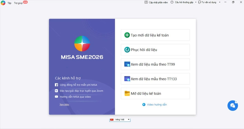 Hướng dẫn phần mềm MISA