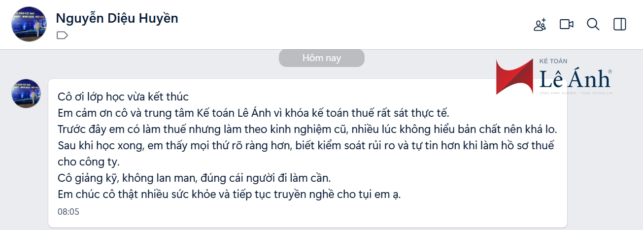 phản hòi học viên kế toán thuế 01