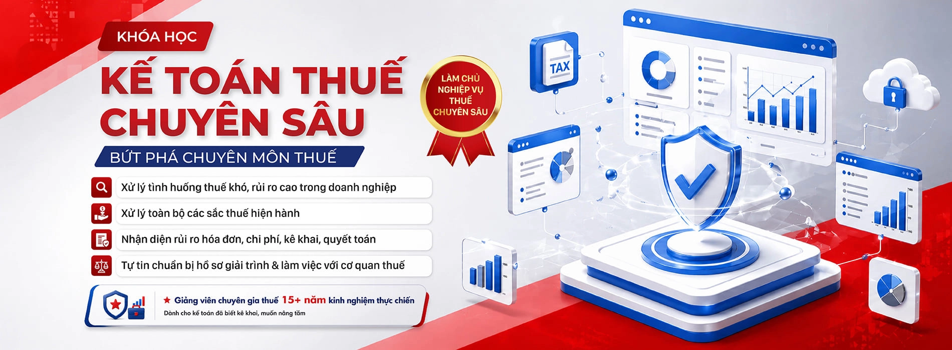 Khóa học Kế toán thuế chuyên sâu thực chiến