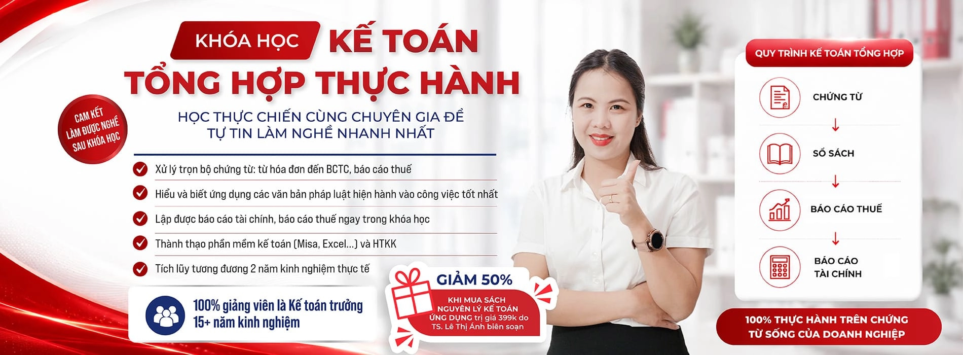 Khóa học Kế toán tổng hợp thực hành thực chiến
