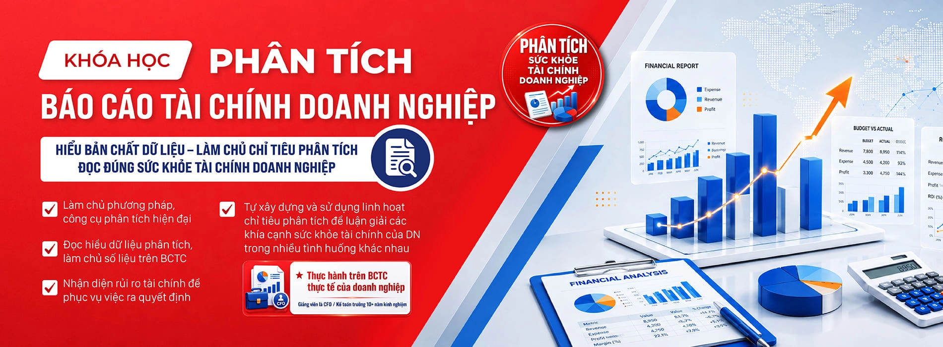 Khóa học Phân tích báo cáo tài chính doanh nghiệp