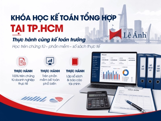 Khóa học kế toán tổng hợp tại TPHCM