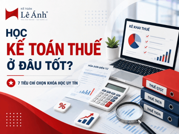Học kế toán thuế ở đâu tốt