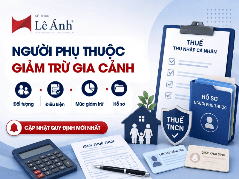 Người phụ thuộc giảm trừ gia cảnh: Đối tượng, điều kiện, mức giảm trừ, hồ sơ