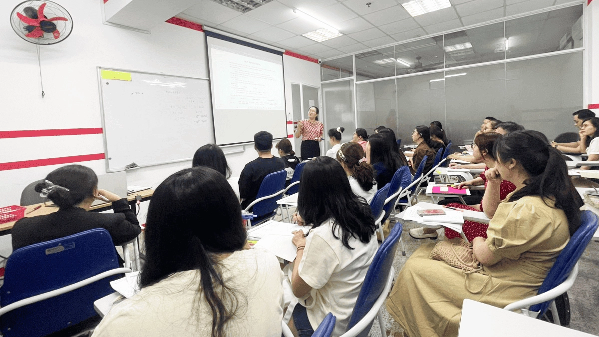 Không gian học tập trực tiếp tại Kế Toán Lê Ánh