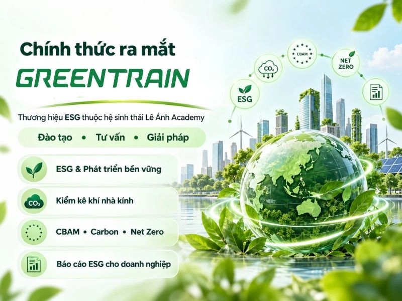 Lê Ánh Academy Chính Thức Ra Mắt Thương Hiệu Greentrain