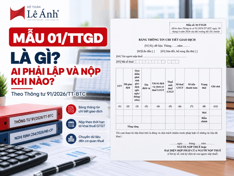 cấu trúc bảng thông tin chi tiết giao dịch 01/TTGD