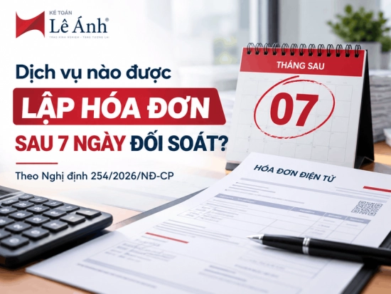 dịch vụ lập hóa đơn sau 7 ngày đối soát 2026