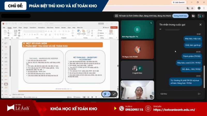 Phân biệt thủ kho và kế toán kho