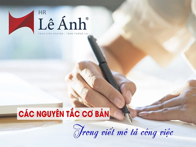 Các nguyên tác cơ bản trong viết mô tả công việc