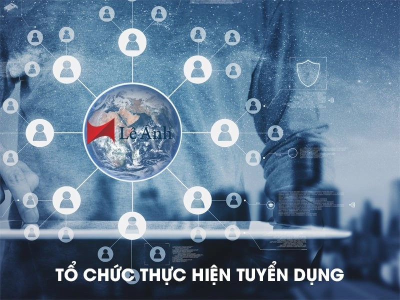 Tổ chức thực hiện tuyển dụng nhân sự