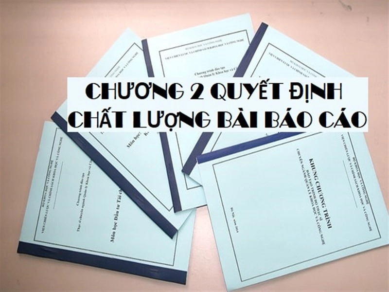 Cách viết đề cương bài báo cáo