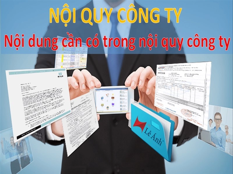 Nội quy công ty và những nội dung cần có trong nội quy công ty