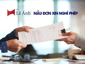 Mẫu đơn xin nghỉ phép