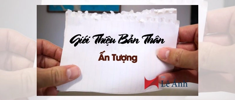 Cách giới thiệu bản thân ấn tượng