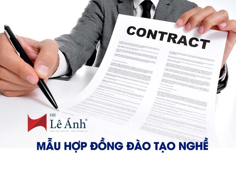 Mẫu hợp đồng đào tạo nghề