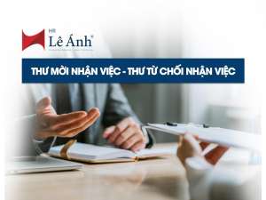Mẫu thư mời nhận việc - Thư từ chối nhận việc
