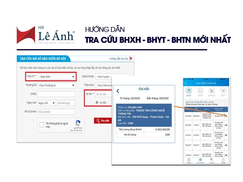 Tra cứu BHXH - BHYT - BHTN