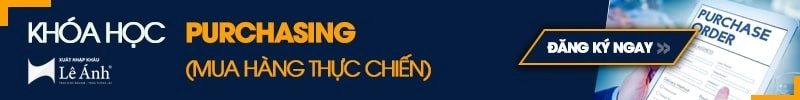 Khóa học purchasing Xuất nhập khẩu Lê Ánh