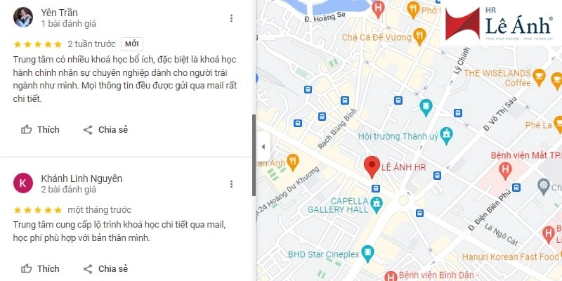 Phản hồi khóa học hành chính nhân sự TPHCM