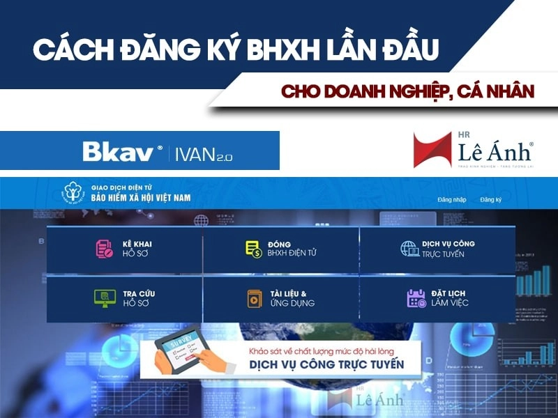 Cách đăng ký bảo hiểm xã hội online