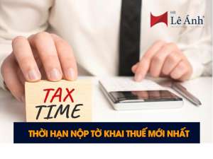 Thời hạn nộp tờ khai thuế