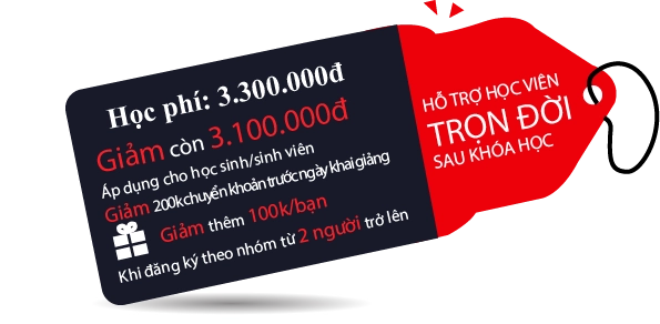 Học phí khóa học hành chính nhân sự online