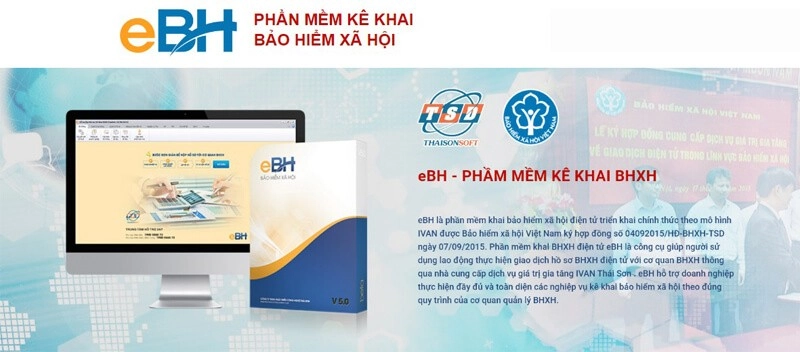 Phần mềm bảo hiểm xã hội eBH