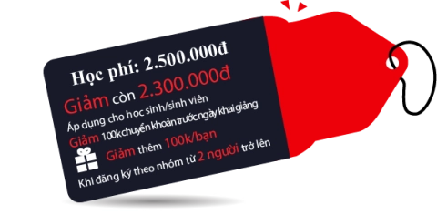 Học phí khóa học tin học văn phòng