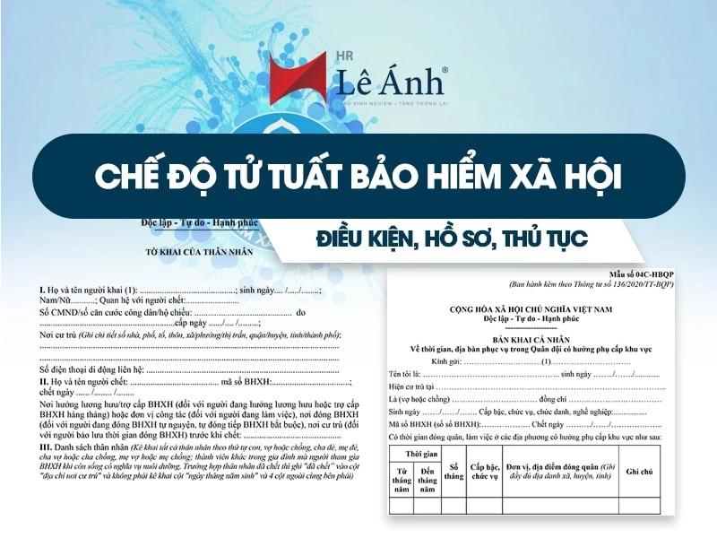 Chế độ tử tuất bảo hiểm xã hội