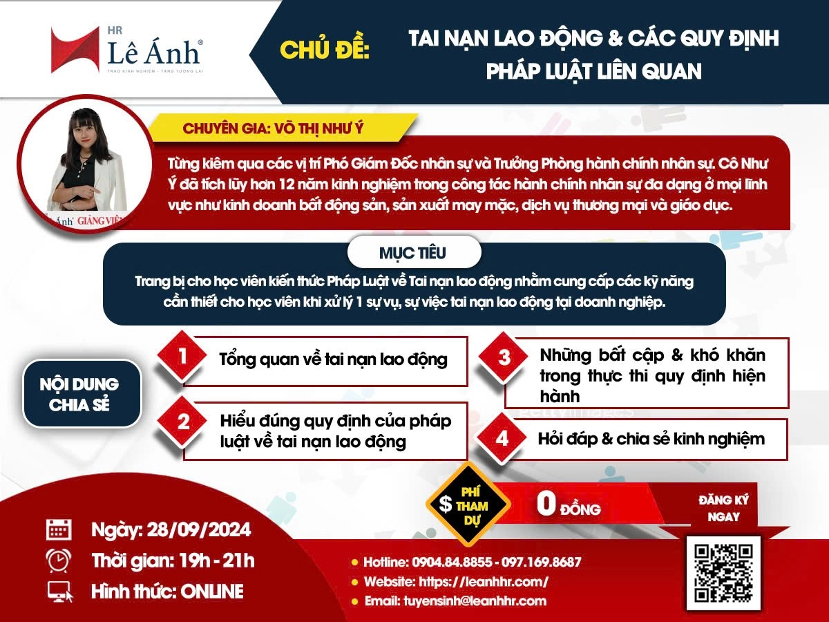 banner truyền thông Tai Nạn Lao Động Và Các Quy Định Pháp Luật Liên Quan