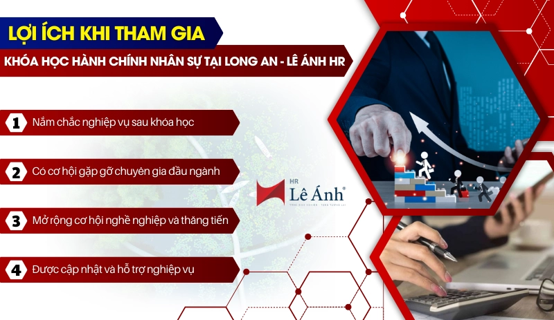 Lợi ích khi tham gia khóa học hành chính nhân sự tại Long An - Lê Ánh HR