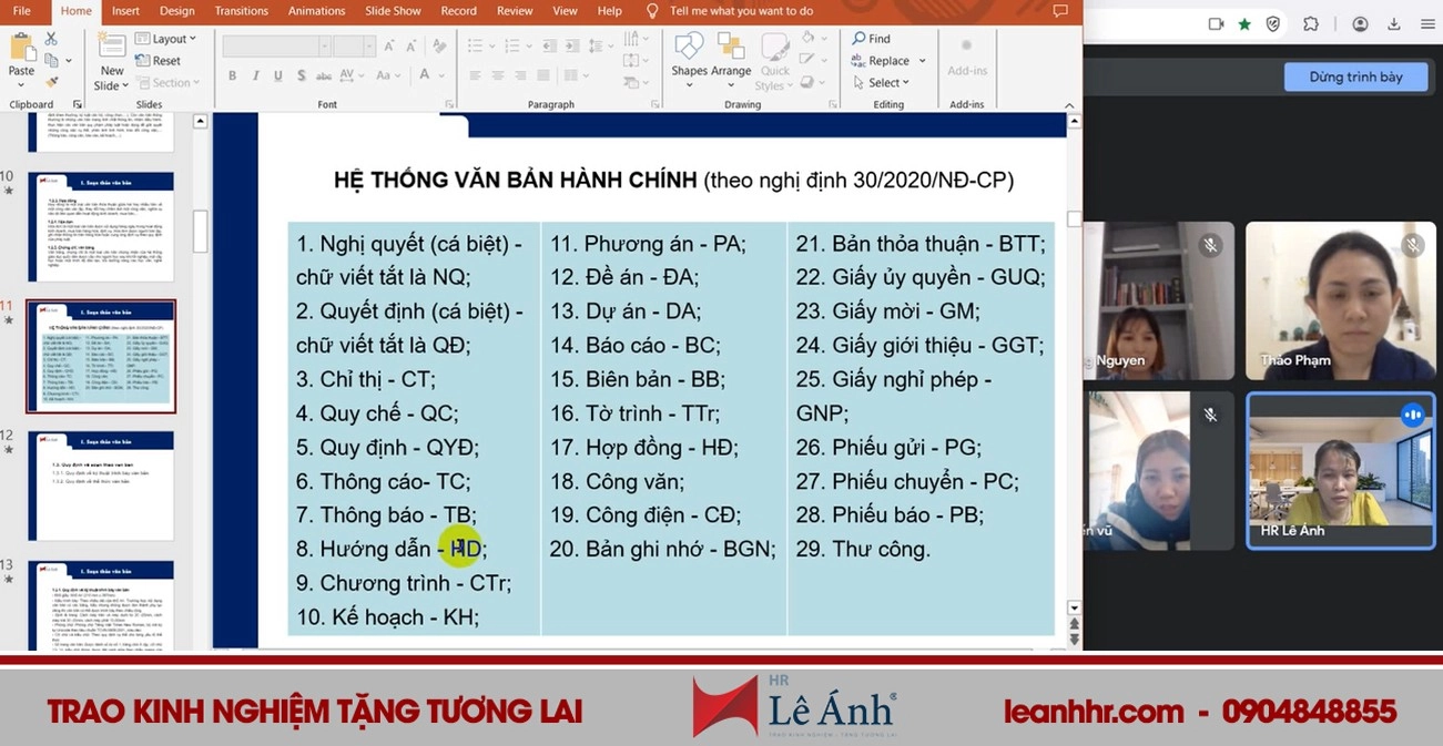 Hình Ảnh Khóa Học Quản Trị Hành Chính Văn Phòng 1