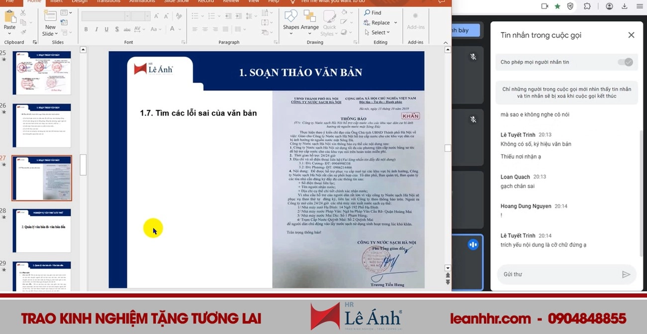 Hình Ảnh Khóa Học Quản Trị Hành Chính Văn Phòng 4